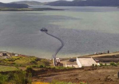 Pumping Station (SE) on a Floating Barge and Booster Station (SR) ASJEN in the province of OUAZZANE