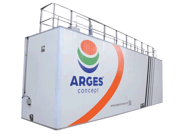 Unités compactes de traitement des eaux usées Arges est l'un des produits GMT Maroc
